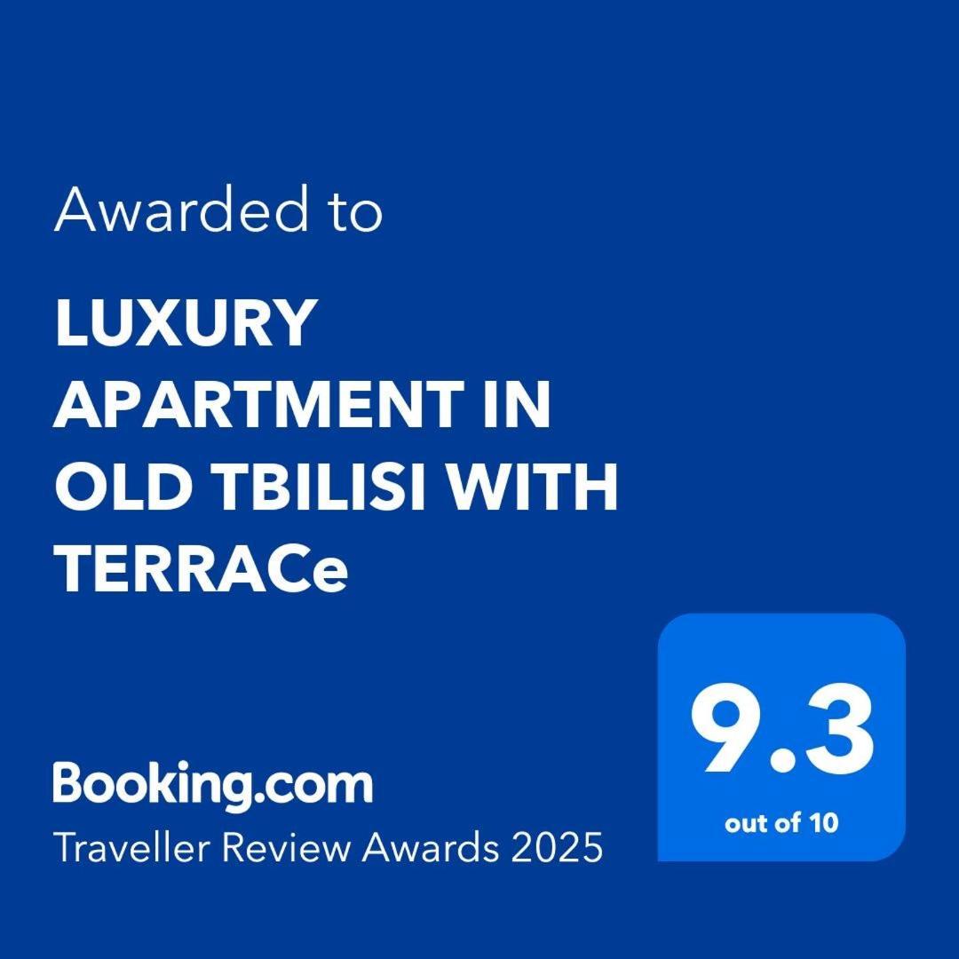 Luxury Apartment In Old Tbilisi With Terrace Exteriör bild